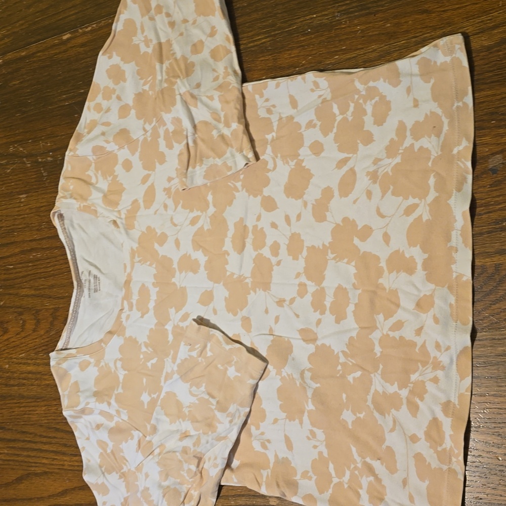 White Stag Top Floral Print M (8-10)